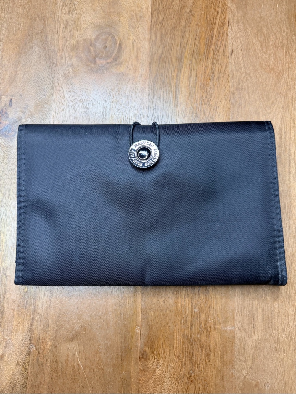 Mary Kay Black Nylon Travel Organizer Clutch